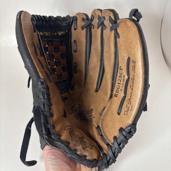 Rawlings RBG125CP Baseball Glove Fastback RHT Gold 12.5” Player Preferred - Picture 7 of 7